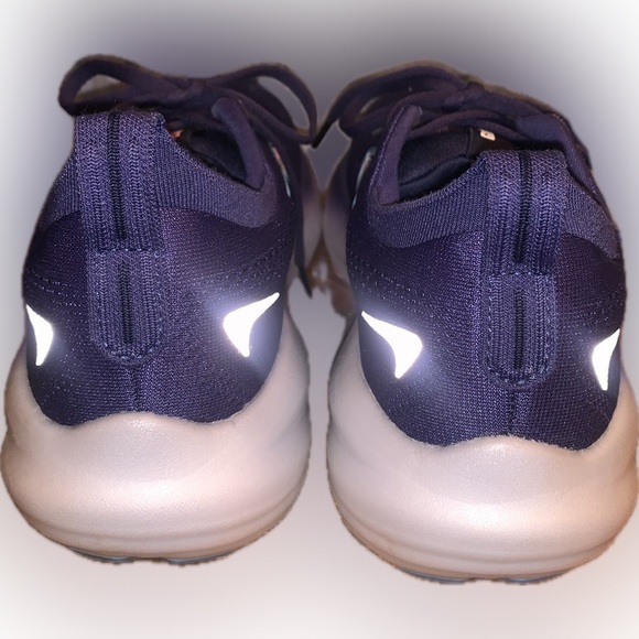 Brooks Glycerin GTS 22 Blue Ribbon Peacoat Dianthus Purple Running Shoes 8 - Picture 7 of 16